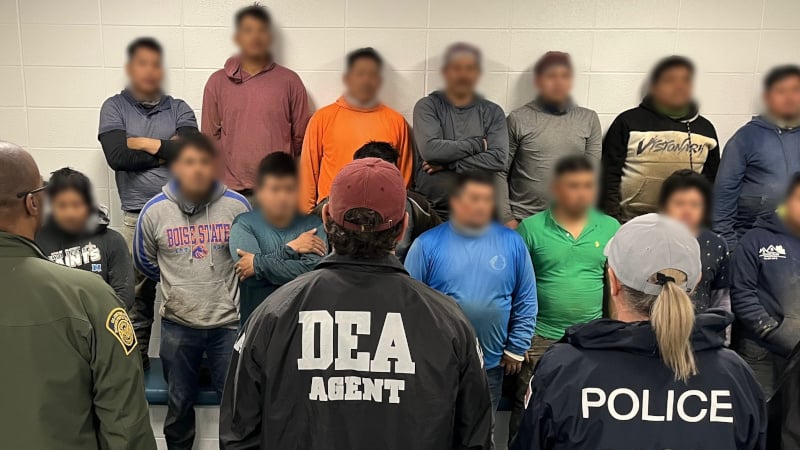 Mob of Illegals Caught Fleeing Mississippi Concrete Business During Worksite Enforcement Operation