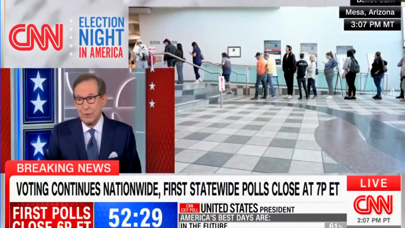 CNN’s Chris Wallace On Exit Polls: “It Would Be A Miracle That Kamala Harris Could Win With That Kind Of Headwind”