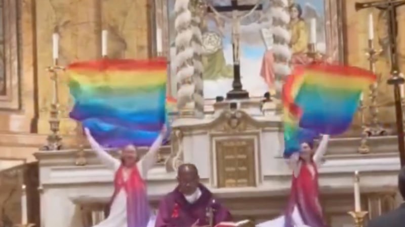 LGBTQIAAP2S+ Priest Leads Mass with Rainbow Flags, ‘Liturgical Dance’ at New York City Church