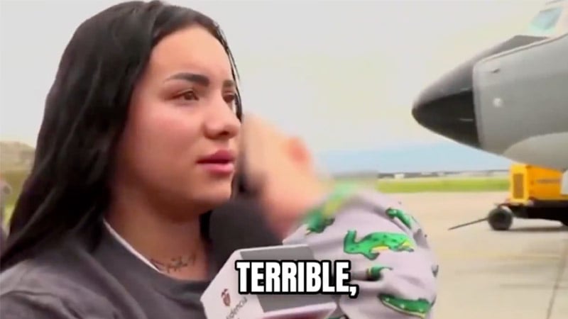 Watch: Deported Colombian Woman Warns Other Migrants, ‘Don’t Go’ to U.S. Because ‘They Are Deporting All of You’
