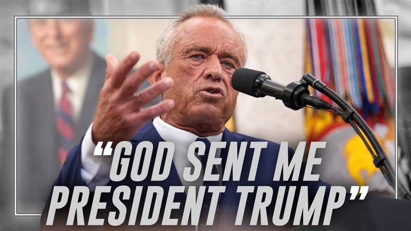 POWERFUL! ‘God Sent Me President Trump’ –Watch RFK Jr.’s Moving Speech After Being Confirmed As Trump’s Secretary of Heath and Human Services
