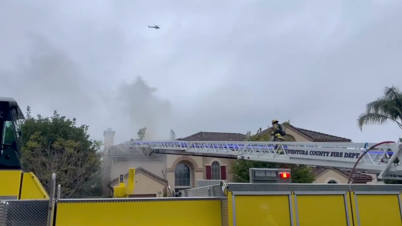 Plane Crashes Into Homes in California