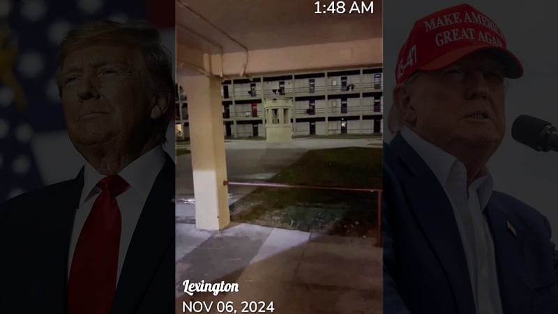 Watch the Viral Moment Marine Cadet Barracks GOES WILD As Trump Win Announced