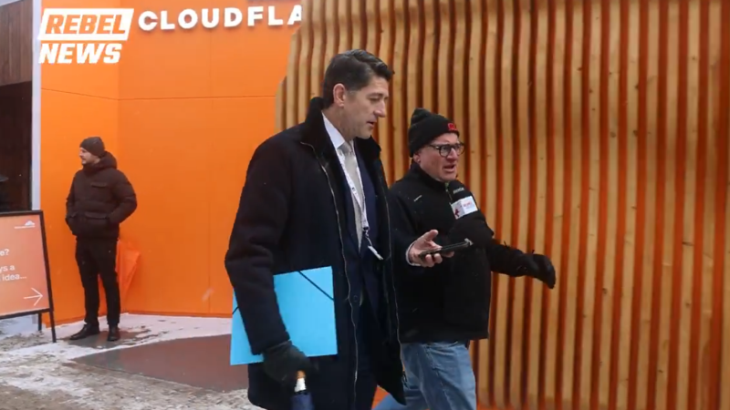 Anti-Trump RINO Paul Ryan Confronted At WEF Davos Meeting