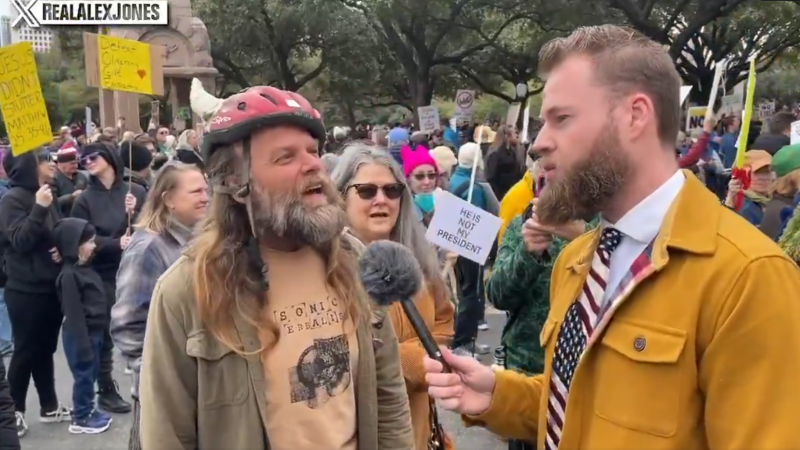 Breaking: Musk Responds To Infowars Video Documenting Leftist Zombies Protesting Trump At Texas Capitol