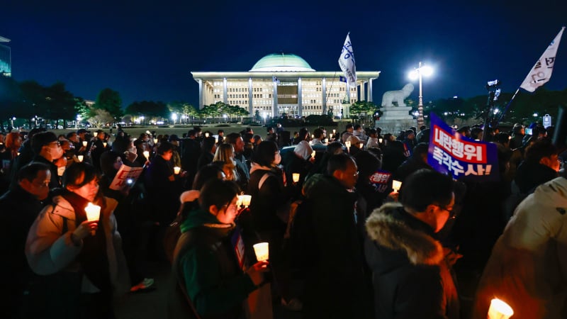 South Korea’s President Survives Impeachment Vote As Protests Erupt 