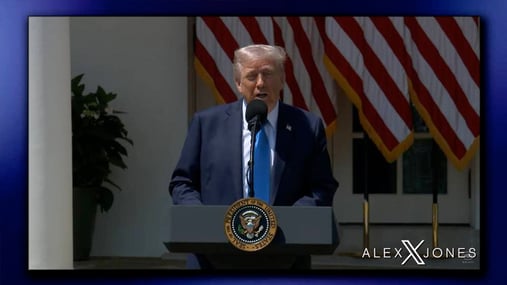 Image for BREAKING VIDEO: President Trump Touts “Biggest Tax Cuts In American History” During National Day Of Prayer Speech At The WH article