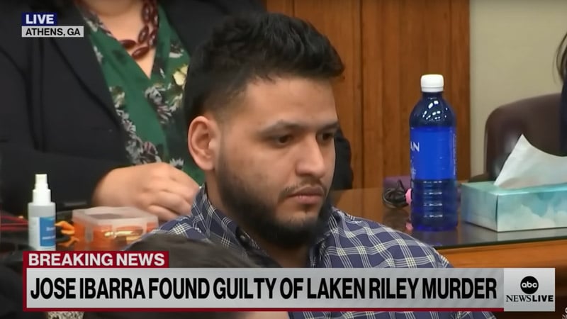Illegal Alien Jose Ibarra Found Guilty For Murder of Laken Riley, Sentenced to Life in Prison Without Parole