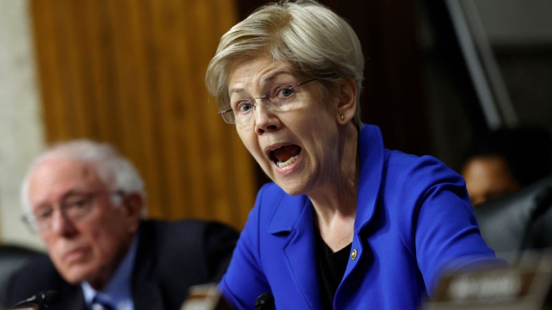 Dem Sen. Elizabeth Warren Freaks Out Over Prospect Of RFK Jr. Suing Big Pharma Companies