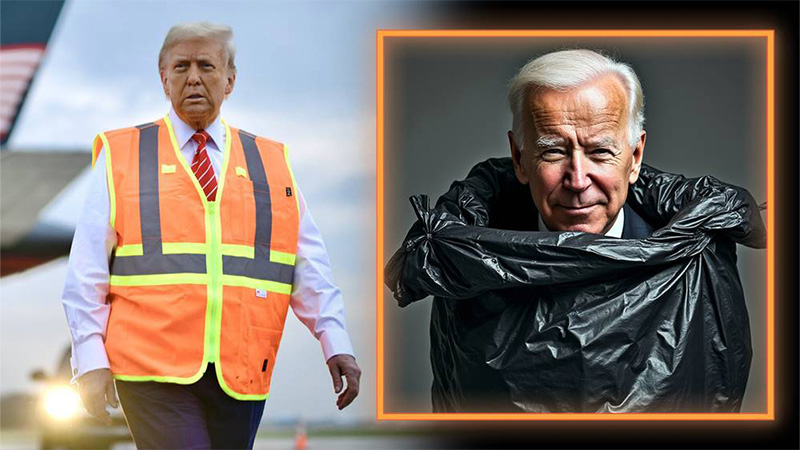 VIDEO: After Biden Calls MAGA Voters Garbage & Threatens Trump, Kamala Tries to Distance Herself From His Gaffs