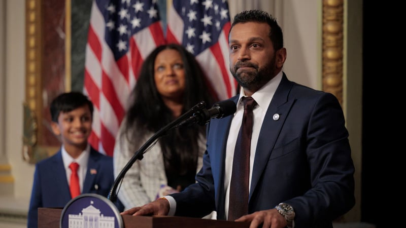 Watch: Kash Patel Sworn In As FBI Director, Deep State Panic Intensifies