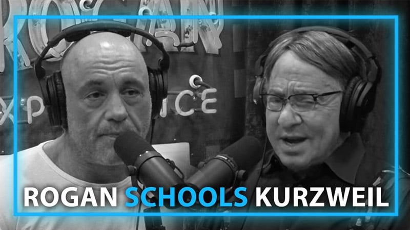 Video: Joe Rogan Schools Ray Kurzweil On Mass Surveillance State
