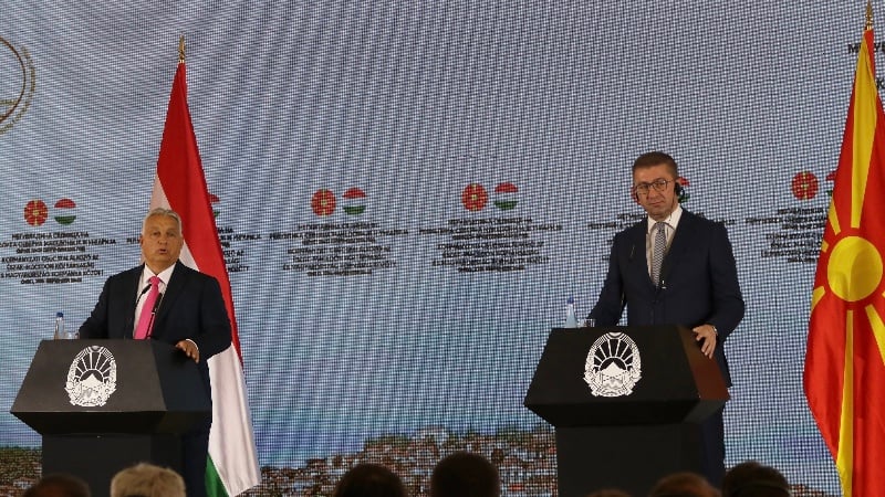 Hungarian-Macedonian Government Summit Highlights Peace, Closer Hungarian-US Relations