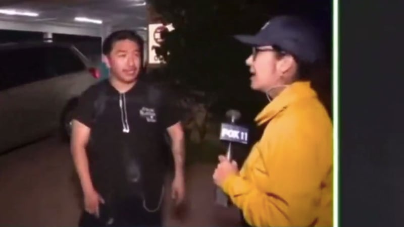 Wild Video: Random Man Tells Media Calif. Burning ‘Because All the Gay People in LA’