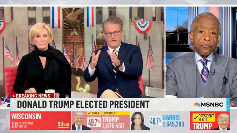 MSNBC’s Joe Scarborough Blasts Non-White Voters Who Rejected Kamala Harris as Racists & Misogynists