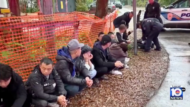 Dozens of Chinese Illegals Found Inside U-Haul in Swank Miami Enclave