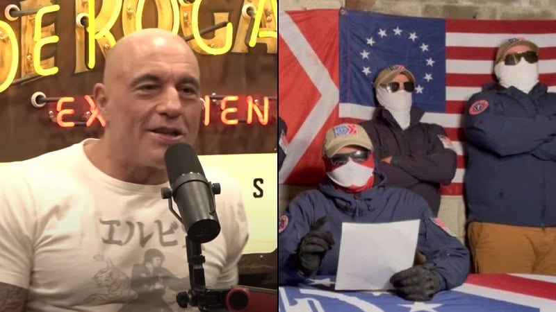 Rogan Roasts Neo-Nazi Fed Groups: ‘Agent Provocateurs, It’s A Real Thing — Alex Jones Taught Me About Them’