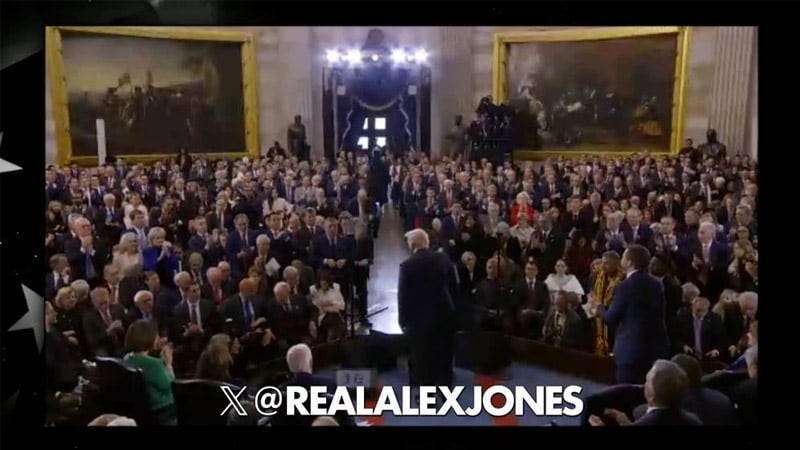 HE’S GOING TO FULL WAR: Trump Receives Standing Ovation From Entire Inauguration Audience When He Announces Plan To, ‘Declare A National Emergency At Our Southern Border’
