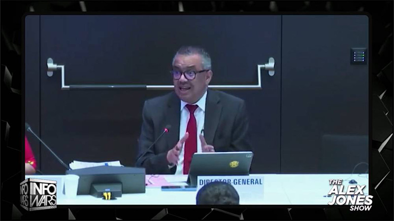 VIDEO: WHO Head Refuses to Surrender — Pledges Takeover of the Planet