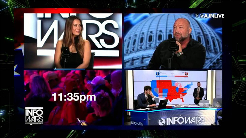 EXCLUSIVE: Learn The Secret of How Alex Jones Predicted to the Exact Minute when Trump Would Declare Victory