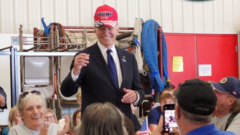 Breaking! Joe Biden Endorses Donald Trump, Puts On MAGA Hat