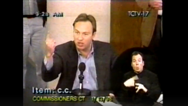 Flashback: SWAT Team Called On Alex Jones During 1998 Commissioners Court Hearing