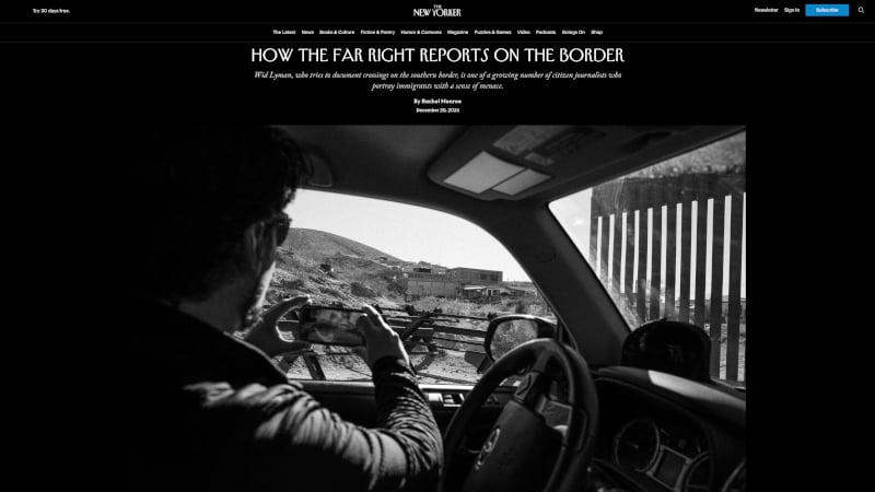 The New Yorker Targets Popular Immigration News Outlet With Low-Energy Hit Piece