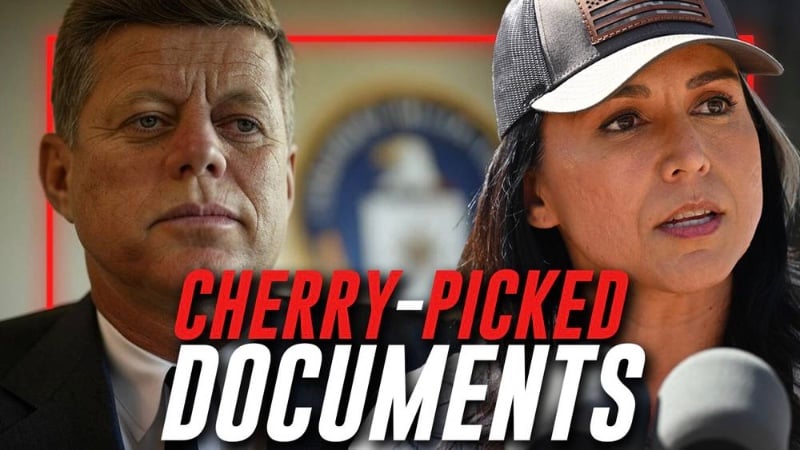 EMERGENCY MESSAGE TO TRUMP: The President Needs To Entrust JFK File Release To Director of National Intelligence Tulsi Gabbard To Stop The Ongoing Coverup