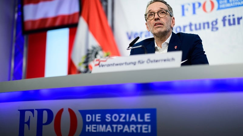 Austria: If Kickl Doesn’t Become Chancellor, His Anti-Immigration FPÖ is Set for Record Landslide Victory in New Elections