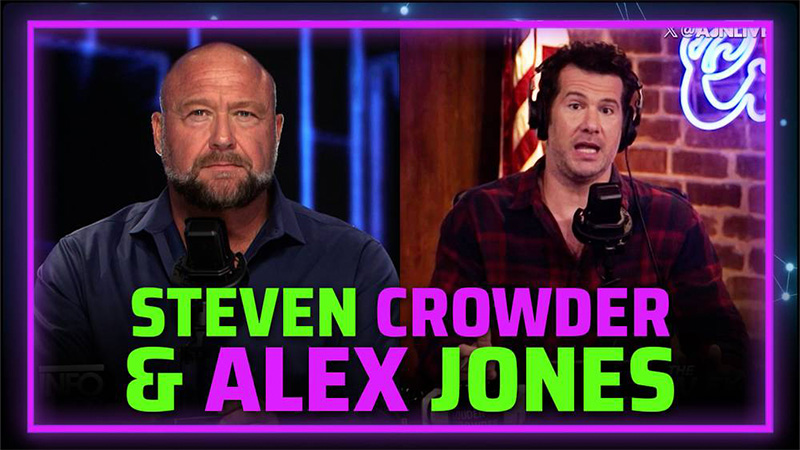 Steven Crowder Joins Alex Jones to Discuss The Latest 2024 Election Developments