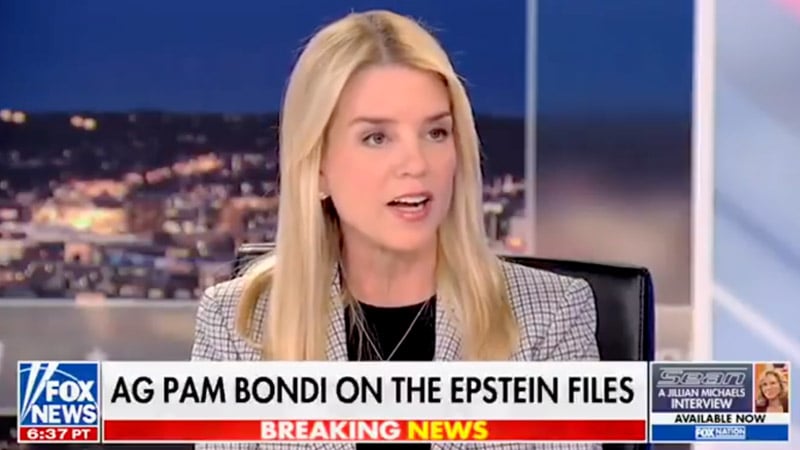 ‘Everything Is Going To Come Out’: AG Pam Bondi Says FBI Delivered ‘Truckload’ Of Hidden Epstein Documents