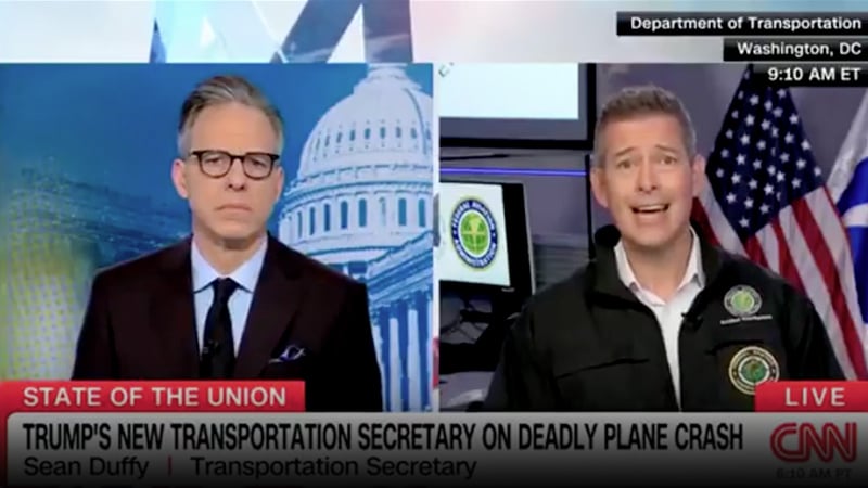 Watch: Trump Transportation Secretary DESTROYS CNN’s Jake Tapper on DEI in FAA