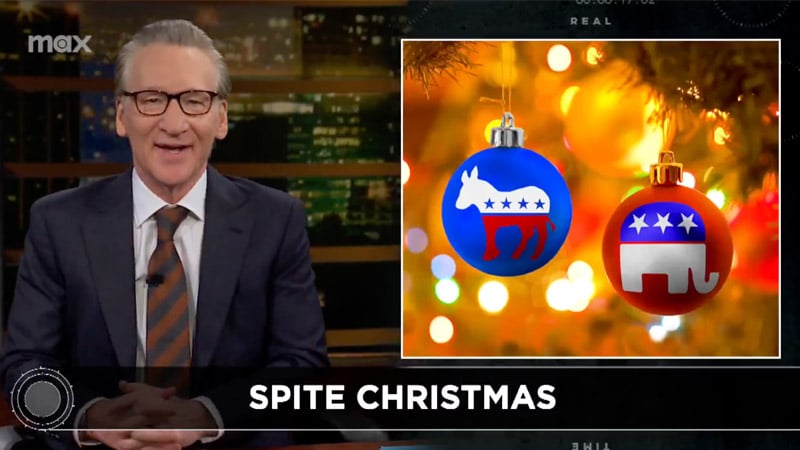 Bill Maher Slams Liberals Cutting Off Pro-Trump Family Members: Don’t ‘Let Politics F*ck Up the Holidays’ Bill Maher Slams Liberals Cutting Off Pro-Trump Family Members: Don’t ‘Let Politics F*ck Up the Holidays’