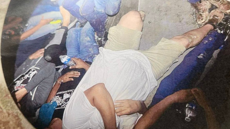 Dozens of Illegals Found Trapped Inside Tanker Trailer in Texas