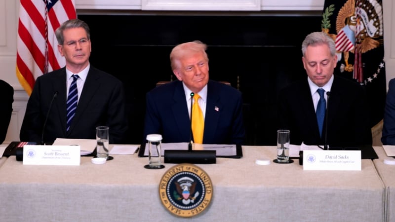 Trump Hosts Crypto Kings at White House