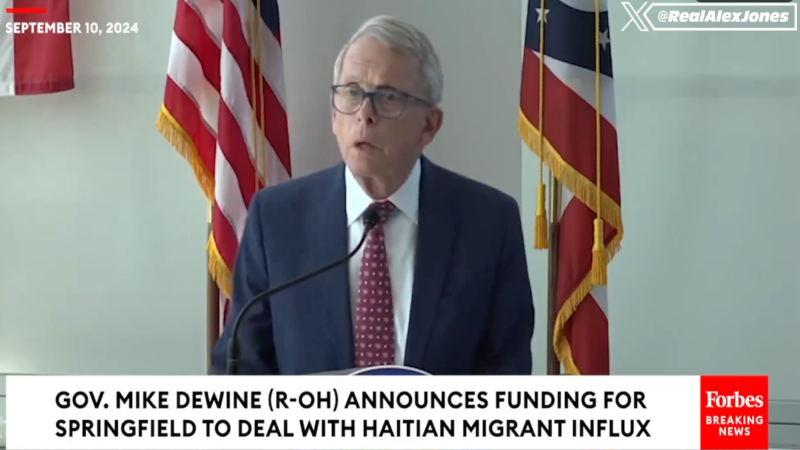 Instead Of Deporting Haitians, Ohio Gov. To Roll Out Police State, Send More Cops To Springfield & More $ For ‘Migrants’