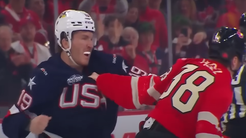 Team USA Hockey Beats Crap Out Of Canada Both Physically & On Scoreboard After Canuck Crowd Booed US National Anthem