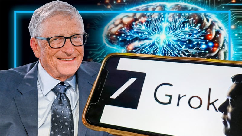 HAS GROK AI BEEN POSSESSED BY BILL GATES?