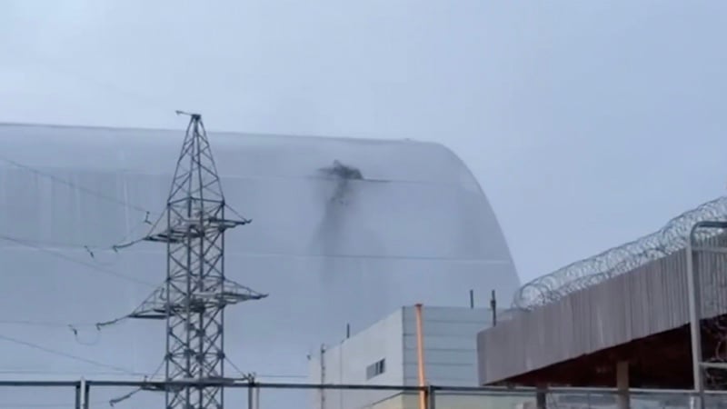 Nuclear Reactor Bombed! Russia and Ukraine Blame Each Other For Chernobyl Drone Attack