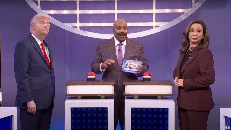 ‘SNL’ Roasts ‘Raised Middle-Class’ Kamala Harris in ‘Family Feud’ Sketch