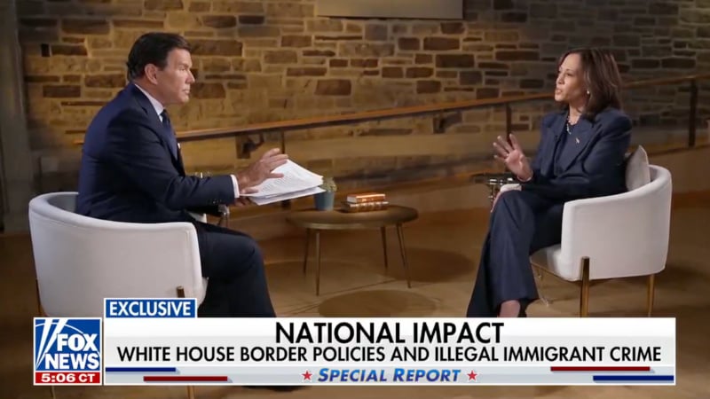 The Deceptions of Border Czar Kamala Harris During Fox News Interview