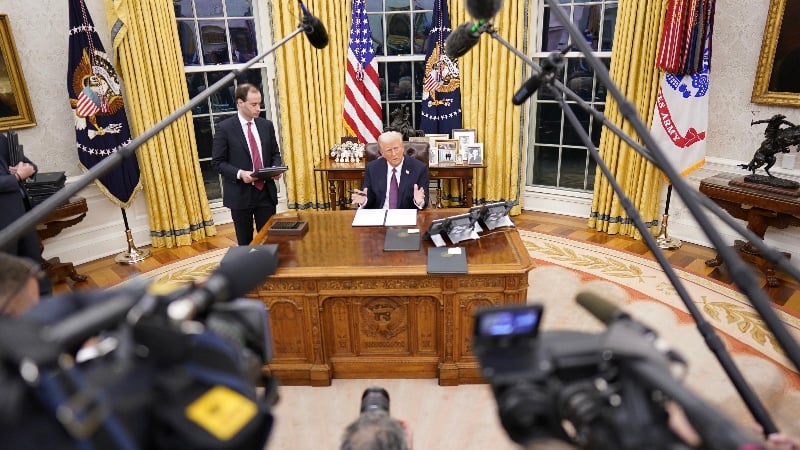 Trump Says Israel’s War With Gaza ‘Not Our War’ Trump Says Israel’s War With Gaza ‘Not Our War’