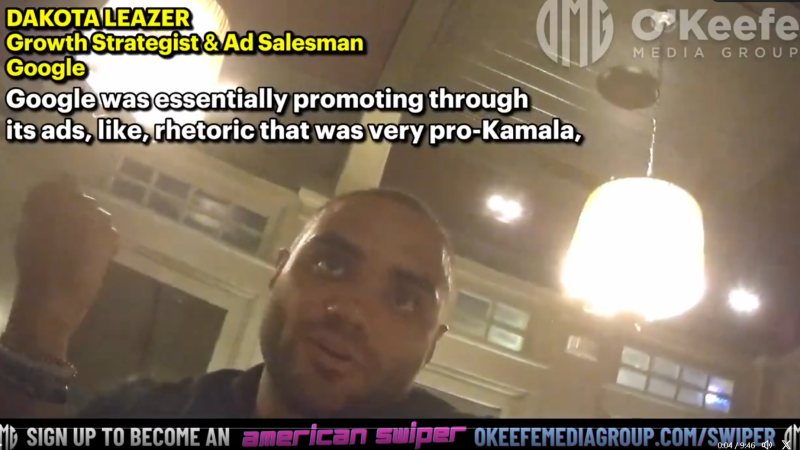 Huge! Google Strategist Reveals Pro-Kamala Search Manipulation In Latest Example Of Big Tech Election Interference