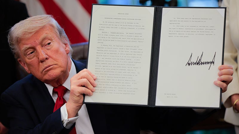 Dems Panic As Trump Executive Order Targeting ActBlue Dem Fundraising Platform Looms