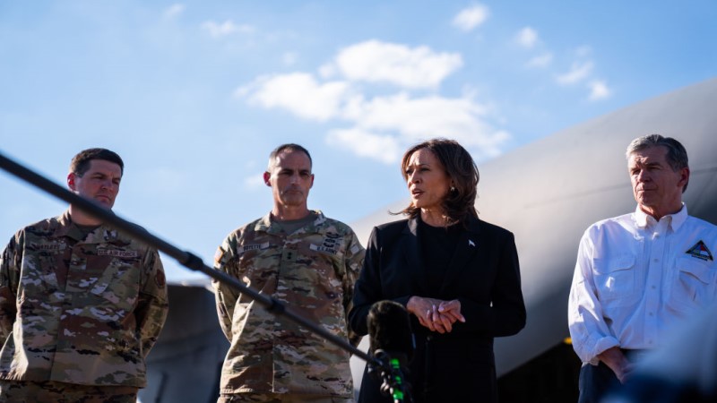 Report: National Guard Commanders Blow Lid On Kamala’s Hurricane Helene Photo Op