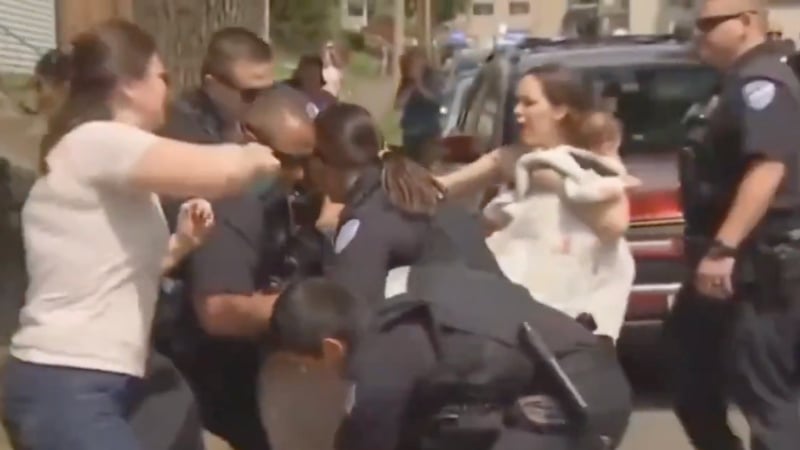 WATCH: Howling Mob Attacks ICE Agents in Massachusetts