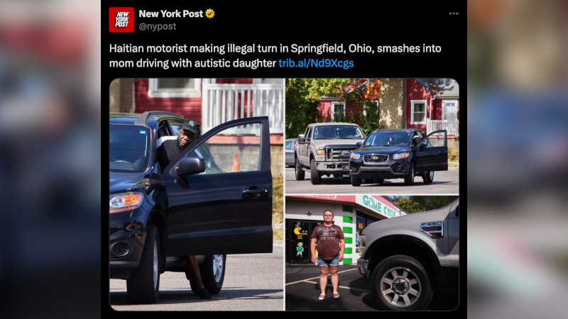 Reporter Investigating Invasion of Ohio City Witnesses Haitian Crash Into Mother, Child