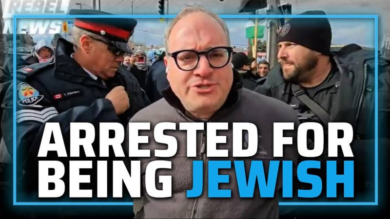 Justin Trudeau’s Thought Police Arrest Canadian Journalist For Documenting Hamas Demonstration