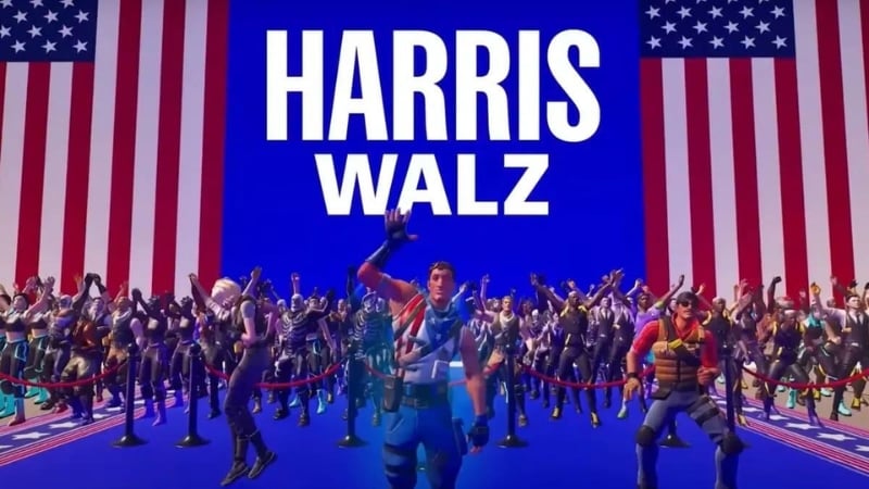 Harris Bans Guns in Her Fortnite “Town”