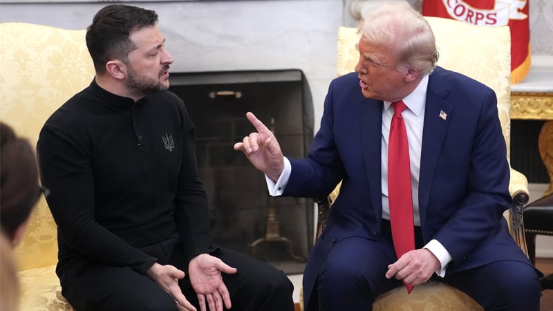 “You Don’t Have The Cards”: Trump Slams Zelensky “Gambling With WW3” As Meeting Gets Testy
